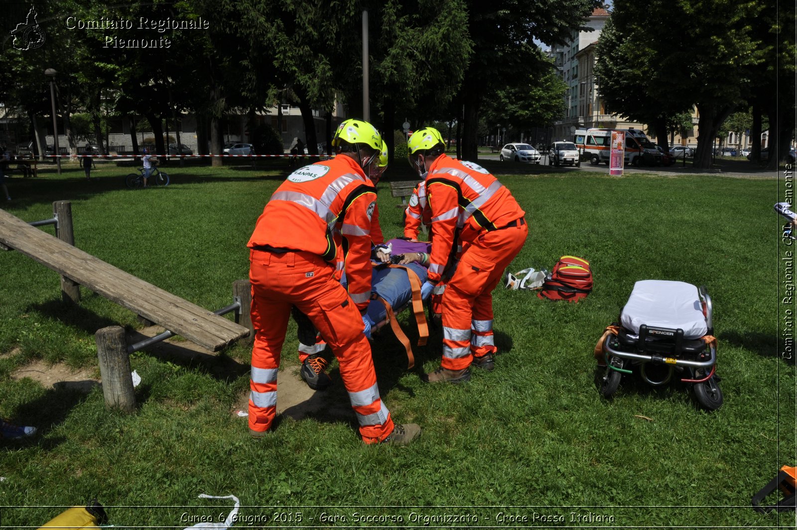 Cuneo 6 Giugno 2015 - Gara Soccorso Organizzato - Croce Rossa Italiana- Comitato Regionale del Piemonte