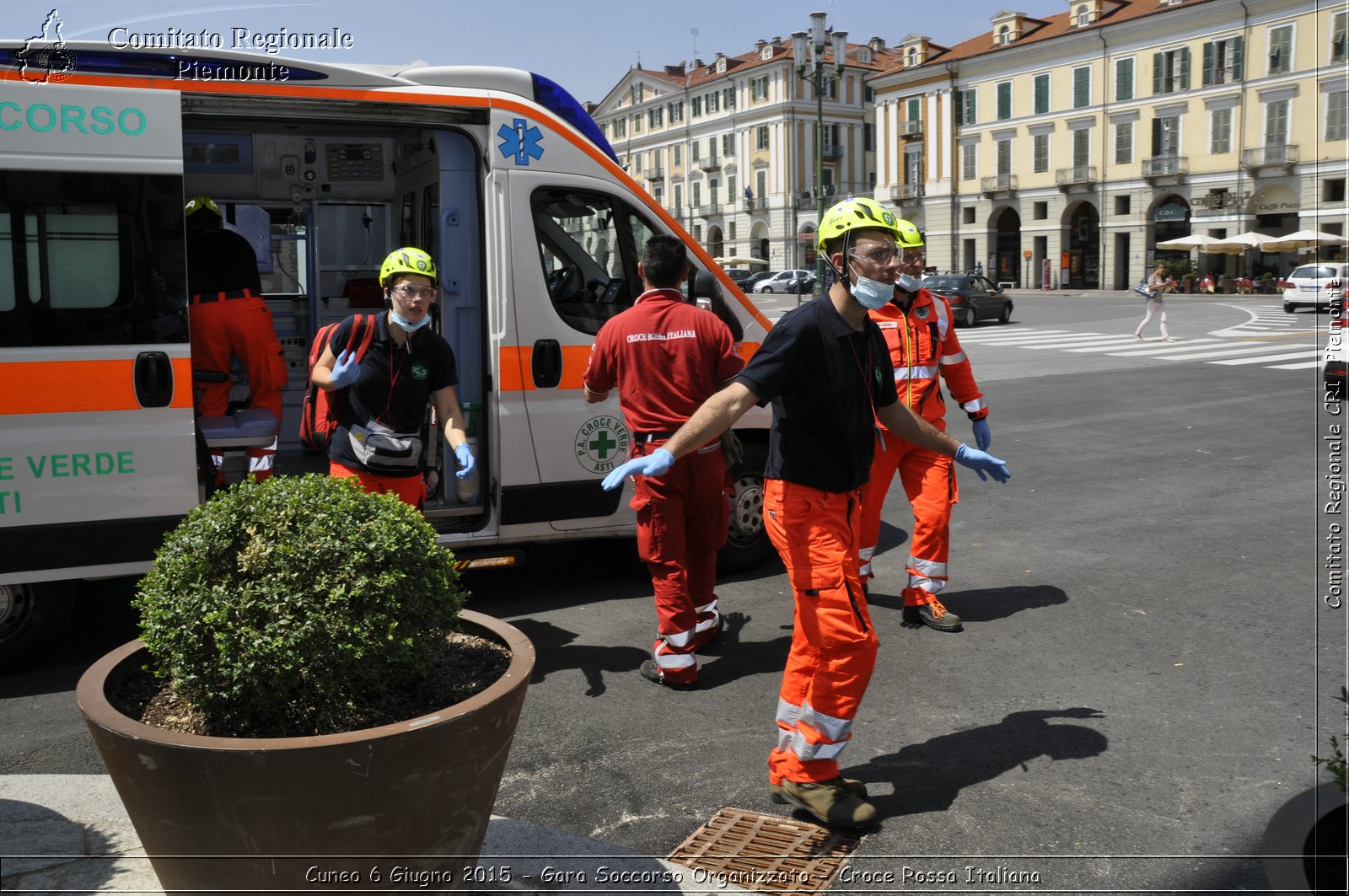 Cuneo 6 Giugno 2015 - Gara Soccorso Organizzato - Croce Rossa Italiana- Comitato Regionale del Piemonte