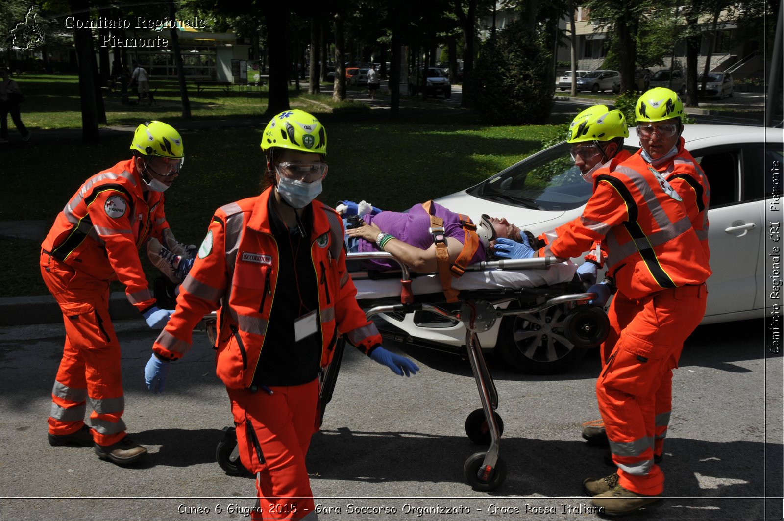 Cuneo 6 Giugno 2015 - Gara Soccorso Organizzato - Croce Rossa Italiana- Comitato Regionale del Piemonte