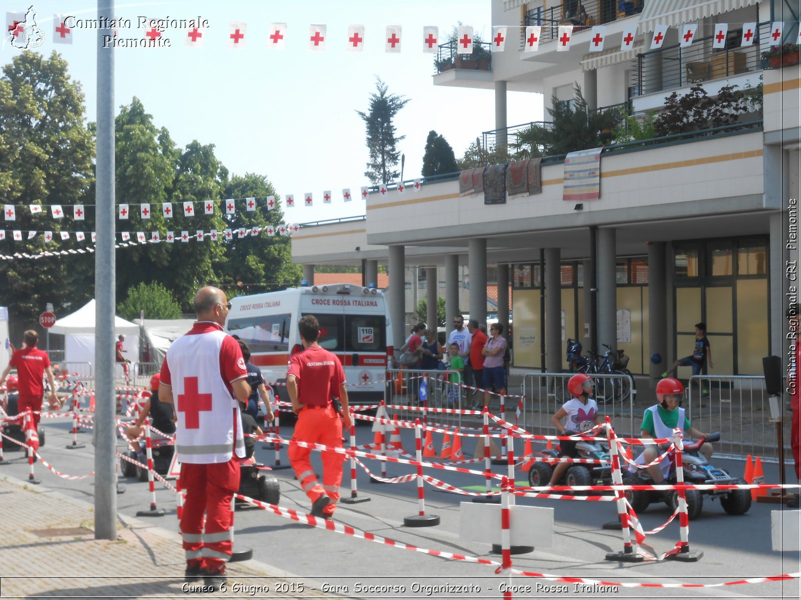 Cuneo 6 Giugno 2015 - Gara Soccorso Organizzato - Croce Rossa Italiana- Comitato Regionale del Piemonte