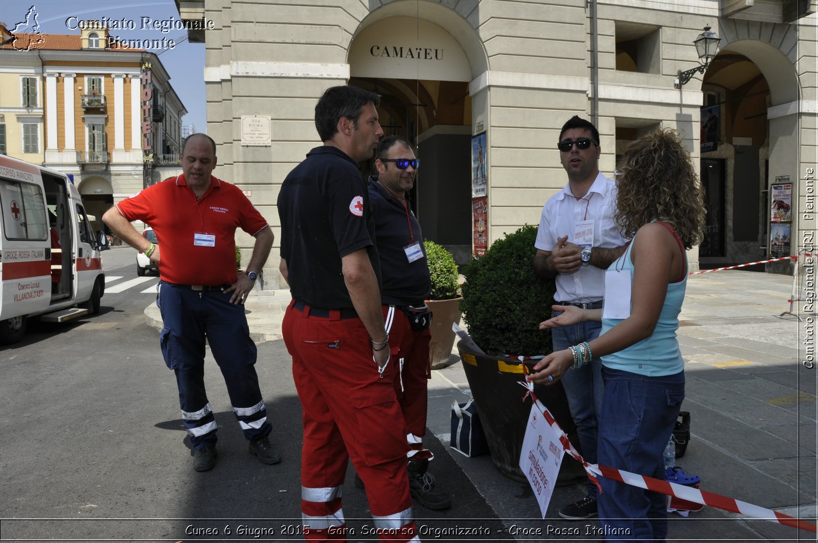 Cuneo 6 Giugno 2015 - Gara Soccorso Organizzato - Croce Rossa Italiana- Comitato Regionale del Piemonte