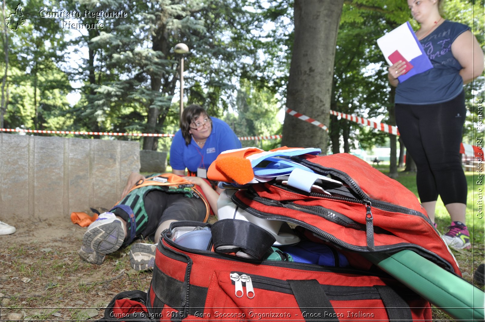 Cuneo 6 Giugno 2015 - Gara Soccorso Organizzato - Croce Rossa Italiana- Comitato Regionale del Piemonte