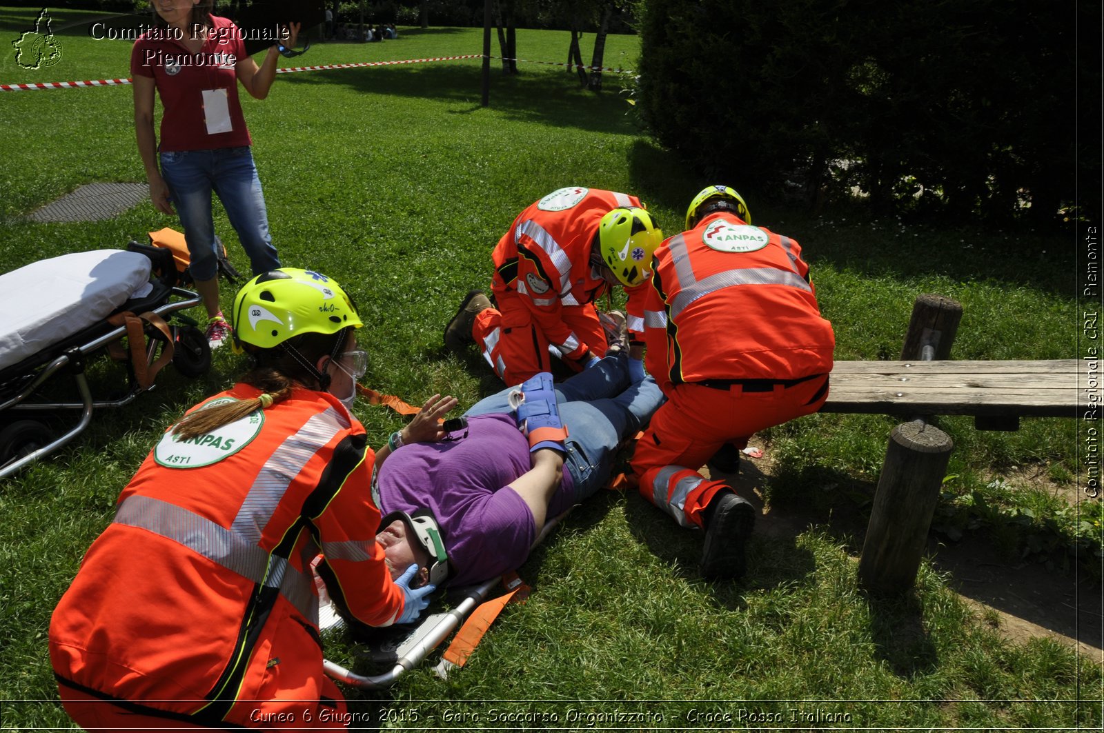 Cuneo 6 Giugno 2015 - Gara Soccorso Organizzato - Croce Rossa Italiana- Comitato Regionale del Piemonte