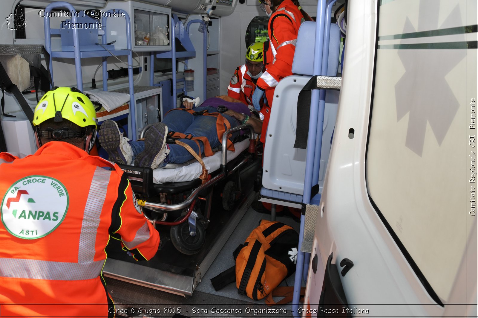 Cuneo 6 Giugno 2015 - Gara Soccorso Organizzato - Croce Rossa Italiana- Comitato Regionale del Piemonte