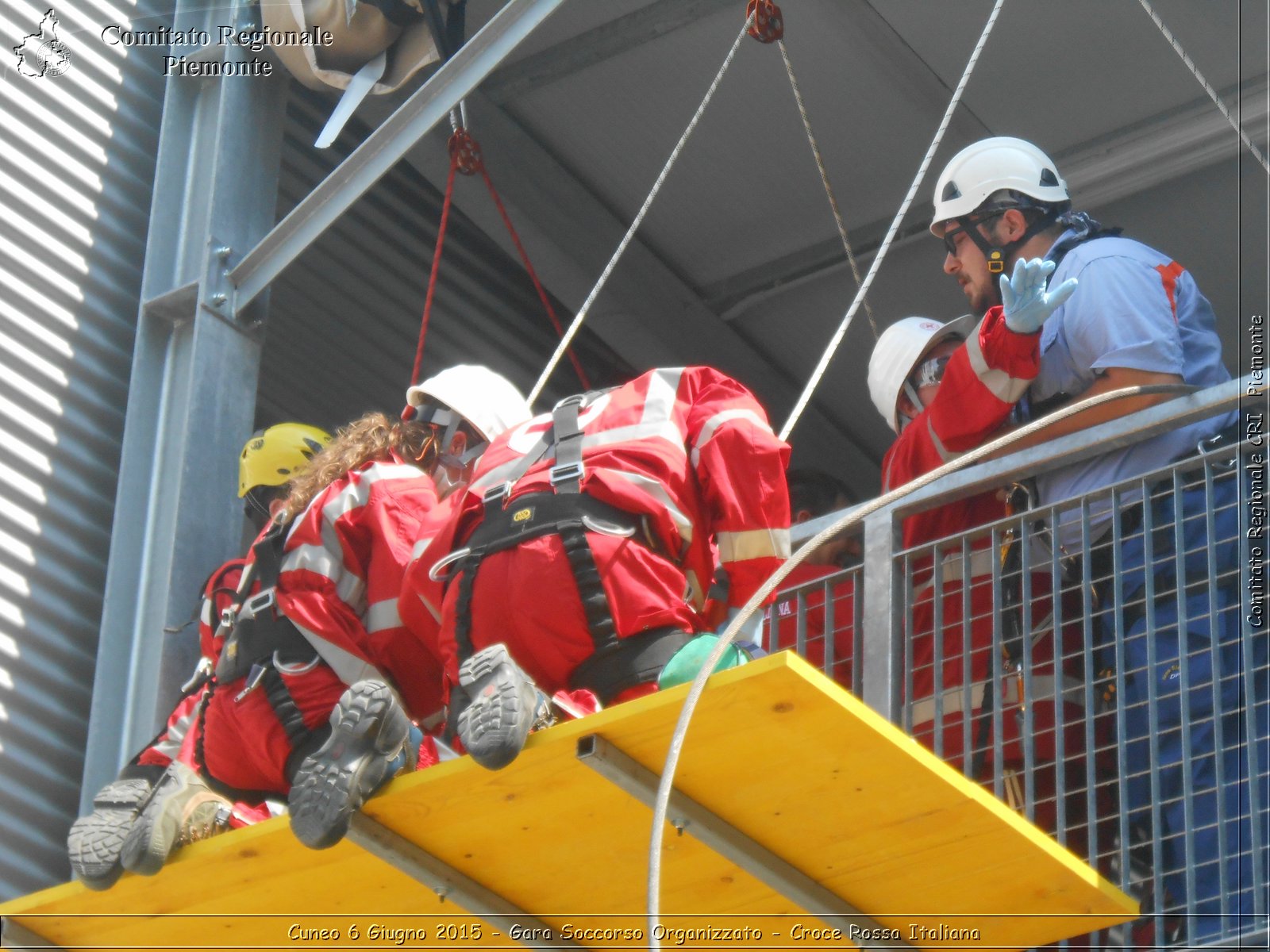 Cuneo 6 Giugno 2015 - Gara Soccorso Organizzato - Croce Rossa Italiana- Comitato Regionale del Piemonte