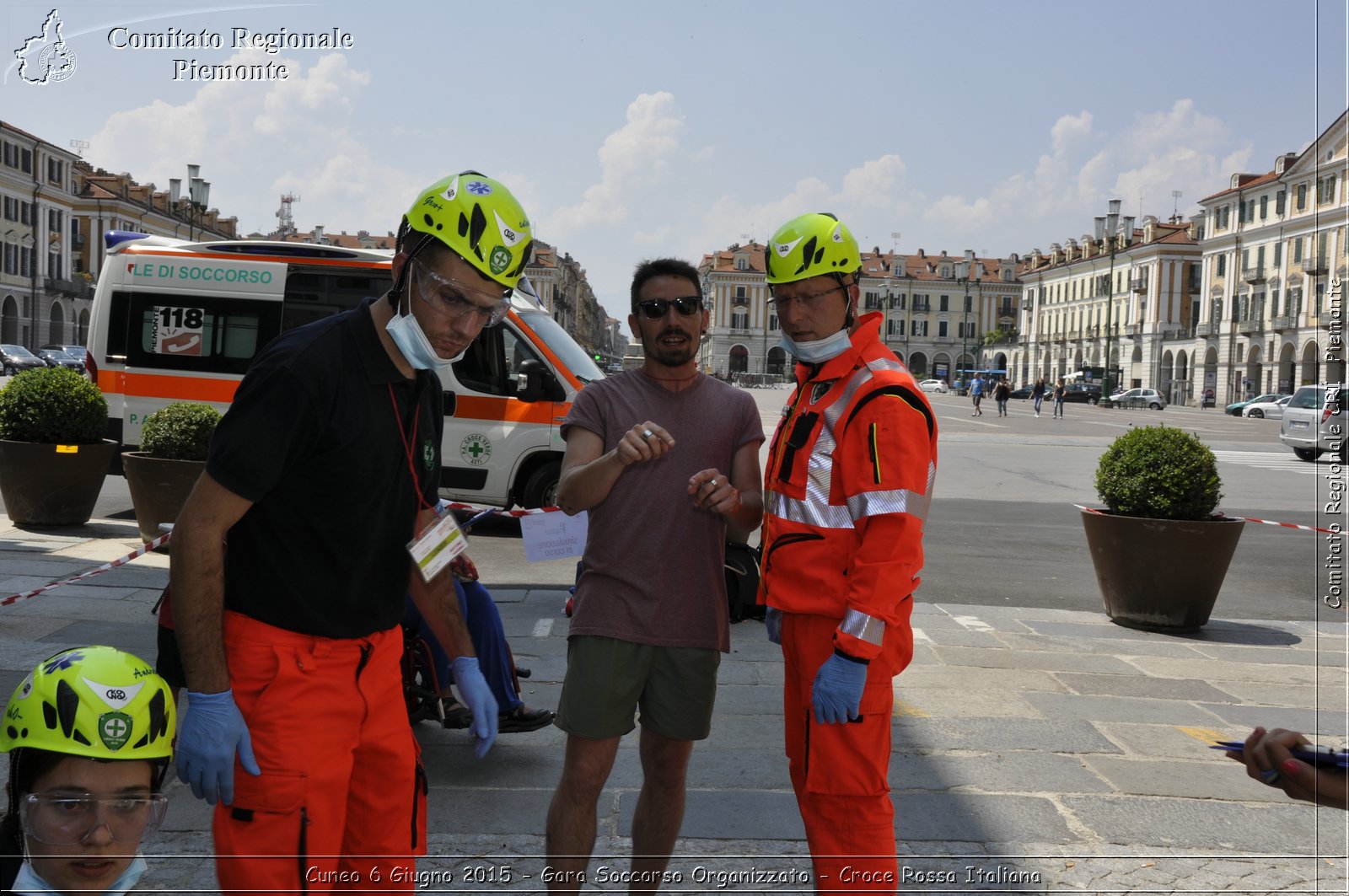 Cuneo 6 Giugno 2015 - Gara Soccorso Organizzato - Croce Rossa Italiana- Comitato Regionale del Piemonte