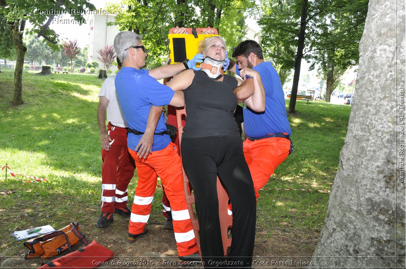 Cuneo 6 Giugno 2015 - Gara Soccorso Organizzato - Croce Rossa Italiana- Comitato Regionale del Piemonte