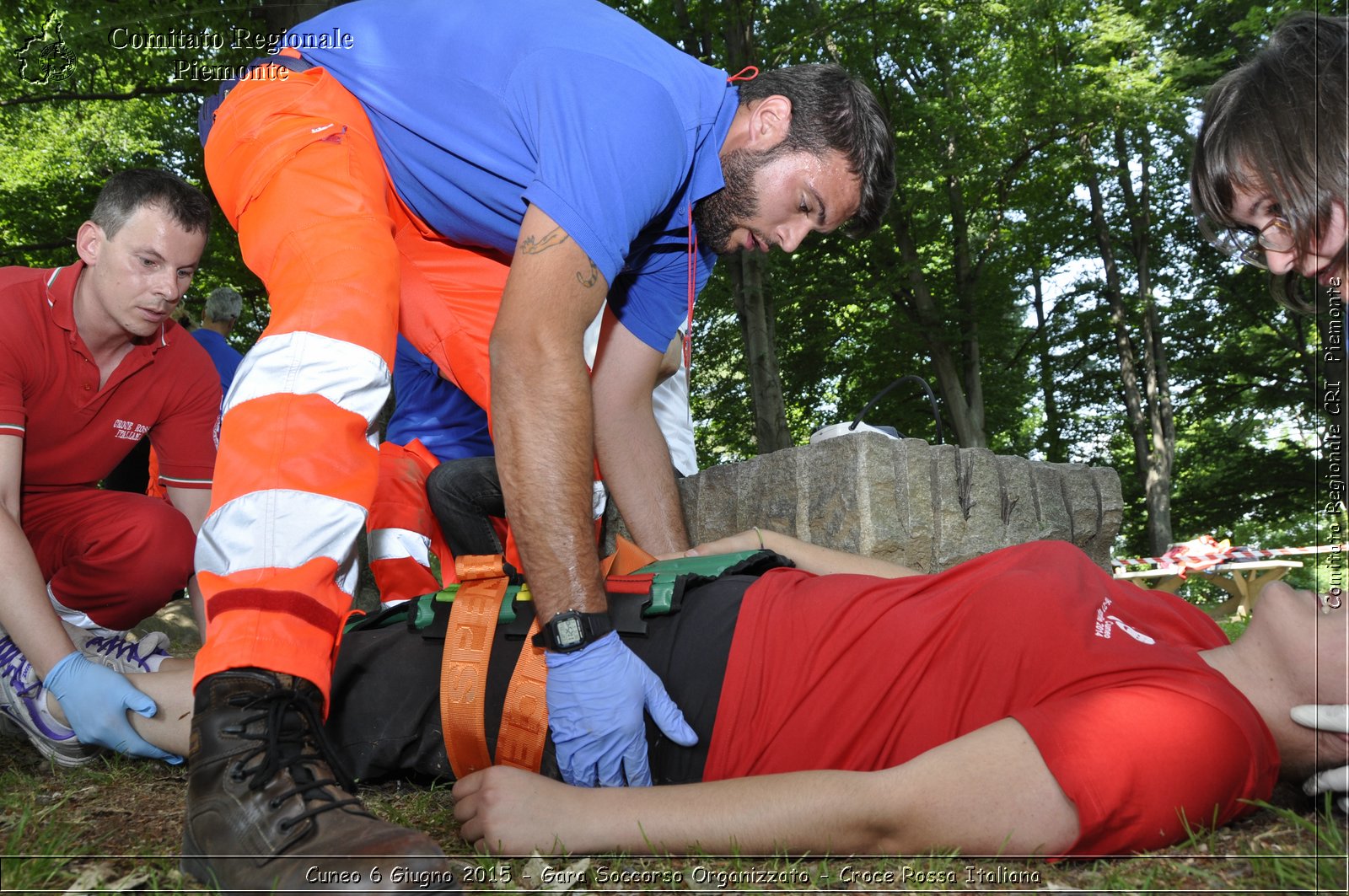 Cuneo 6 Giugno 2015 - Gara Soccorso Organizzato - Croce Rossa Italiana- Comitato Regionale del Piemonte