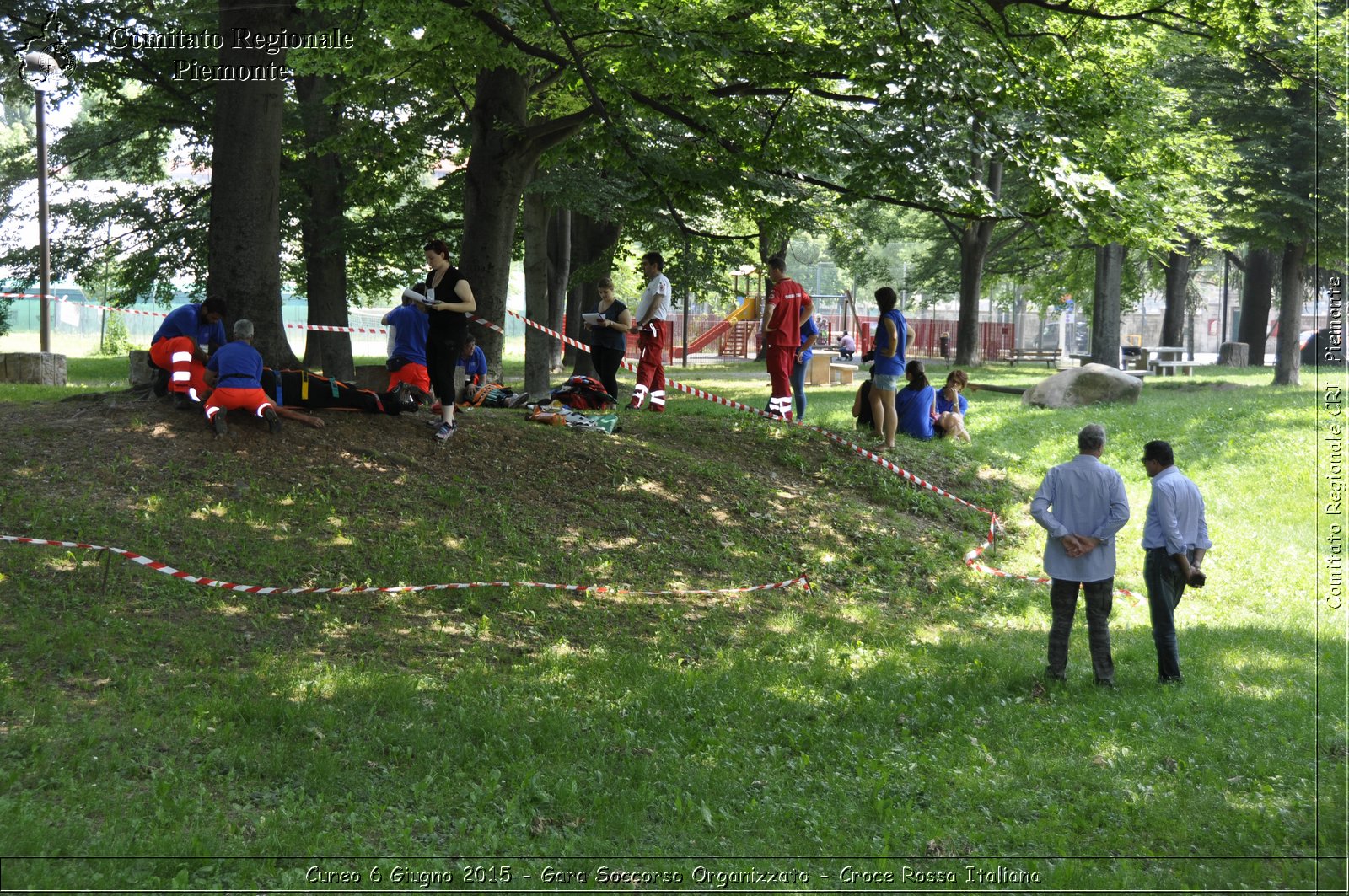 Cuneo 6 Giugno 2015 - Gara Soccorso Organizzato - Croce Rossa Italiana- Comitato Regionale del Piemonte