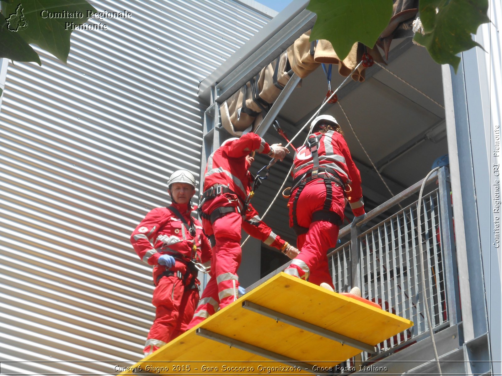 Cuneo 6 Giugno 2015 - Gara Soccorso Organizzato - Croce Rossa Italiana- Comitato Regionale del Piemonte