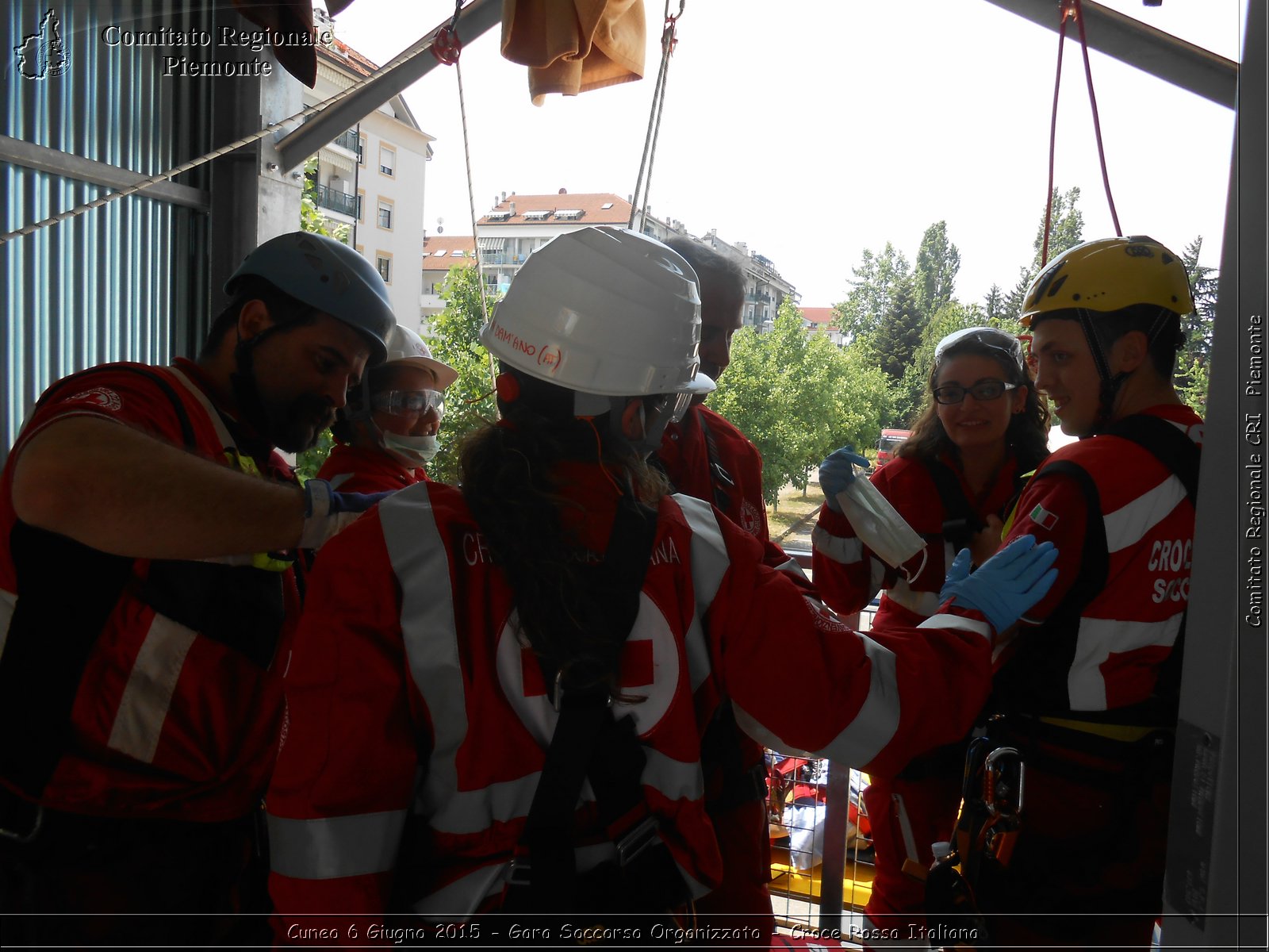 Cuneo 6 Giugno 2015 - Gara Soccorso Organizzato - Croce Rossa Italiana- Comitato Regionale del Piemonte