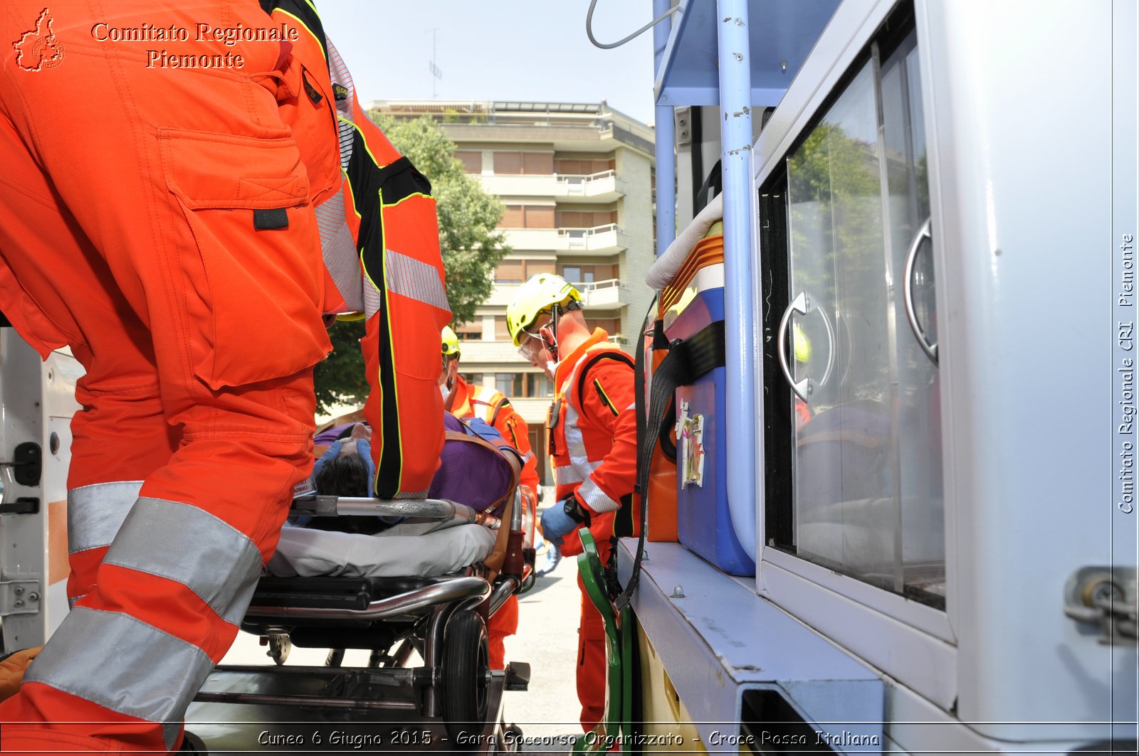 Cuneo 6 Giugno 2015 - Gara Soccorso Organizzato - Croce Rossa Italiana- Comitato Regionale del Piemonte