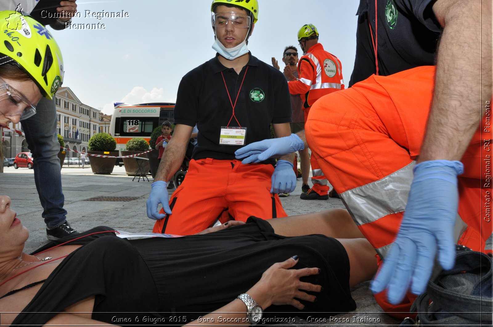 Cuneo 6 Giugno 2015 - Gara Soccorso Organizzato - Croce Rossa Italiana- Comitato Regionale del Piemonte