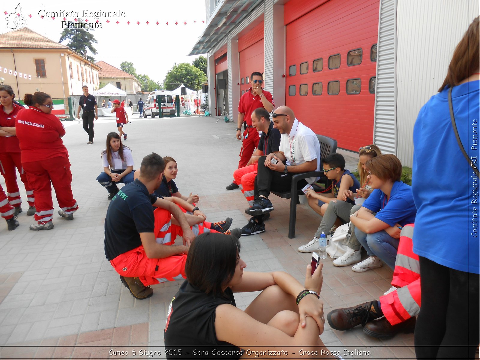 Cuneo 6 Giugno 2015 - Gara Soccorso Organizzato - Croce Rossa Italiana- Comitato Regionale del Piemonte