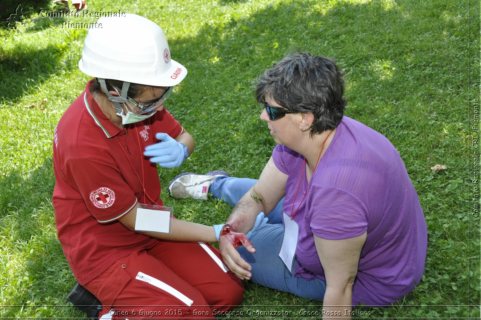 Cuneo 6 Giugno 2015 - Gara Soccorso Organizzato - Croce Rossa Italiana- Comitato Regionale del Piemonte