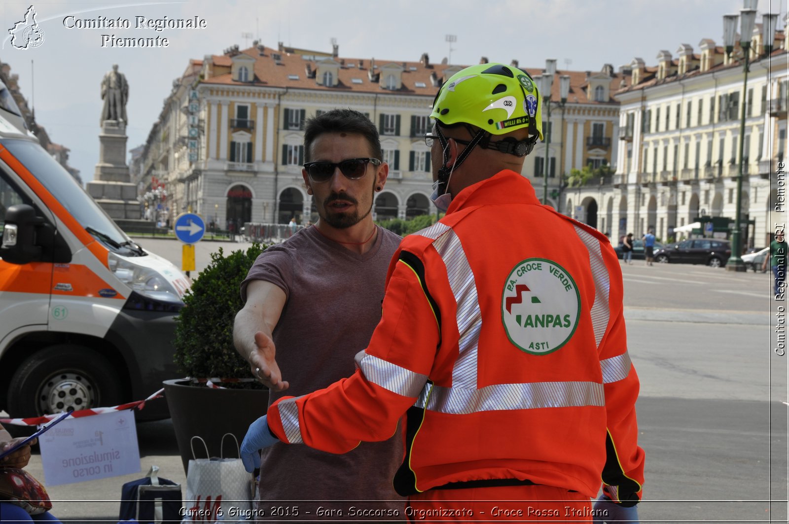 Cuneo 6 Giugno 2015 - Gara Soccorso Organizzato - Croce Rossa Italiana- Comitato Regionale del Piemonte