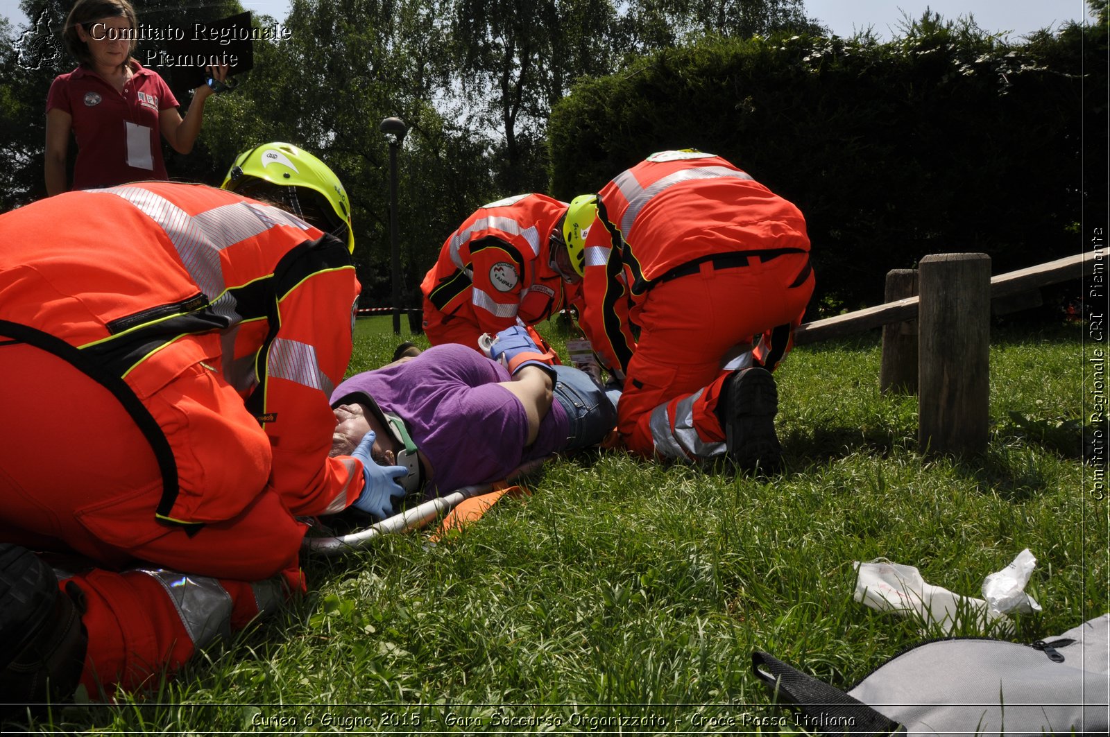 Cuneo 6 Giugno 2015 - Gara Soccorso Organizzato - Croce Rossa Italiana- Comitato Regionale del Piemonte