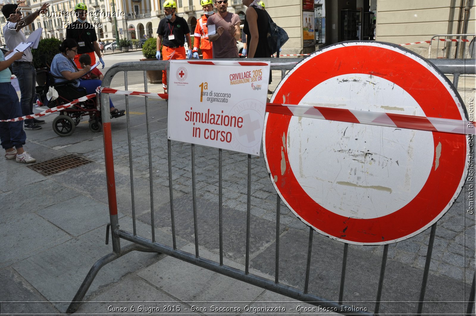 Cuneo 6 Giugno 2015 - Gara Soccorso Organizzato - Croce Rossa Italiana- Comitato Regionale del Piemonte