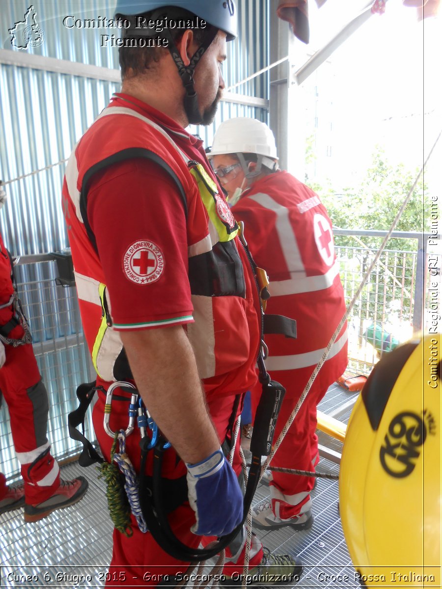 Cuneo 6 Giugno 2015 - Gara Soccorso Organizzato - Croce Rossa Italiana- Comitato Regionale del Piemonte