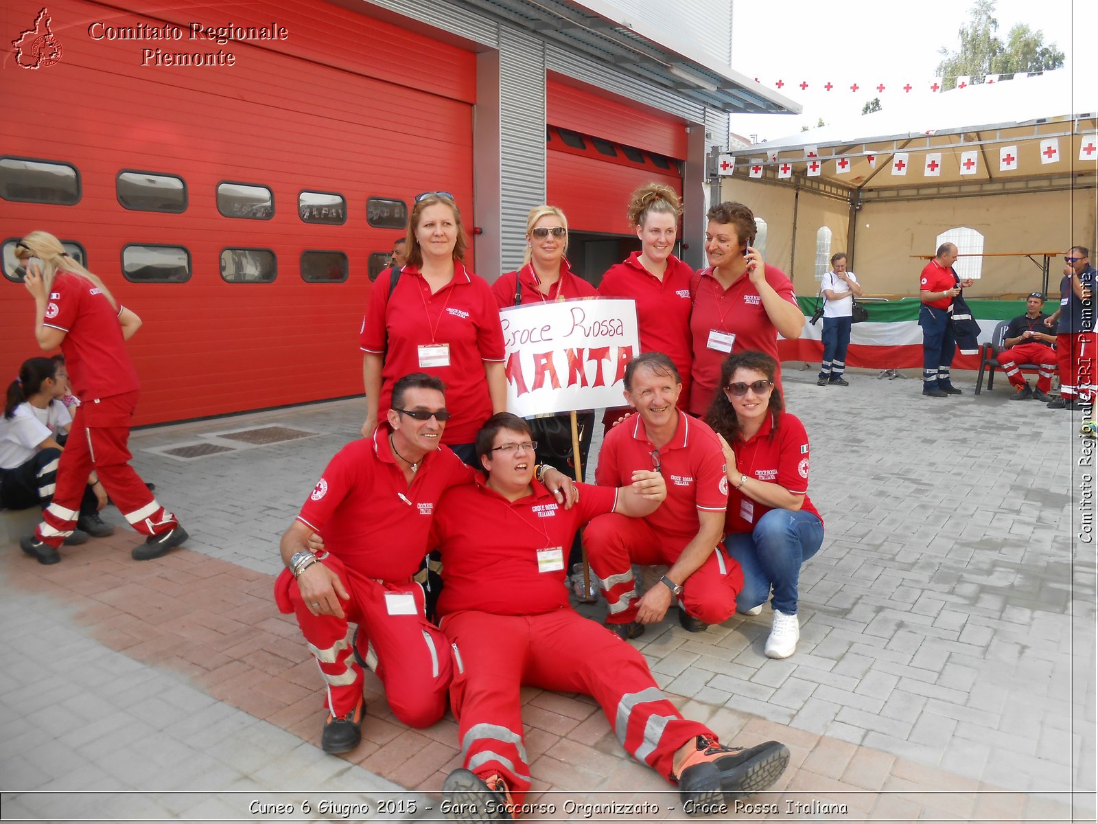 Cuneo 6 Giugno 2015 - Gara Soccorso Organizzato - Croce Rossa Italiana- Comitato Regionale del Piemonte