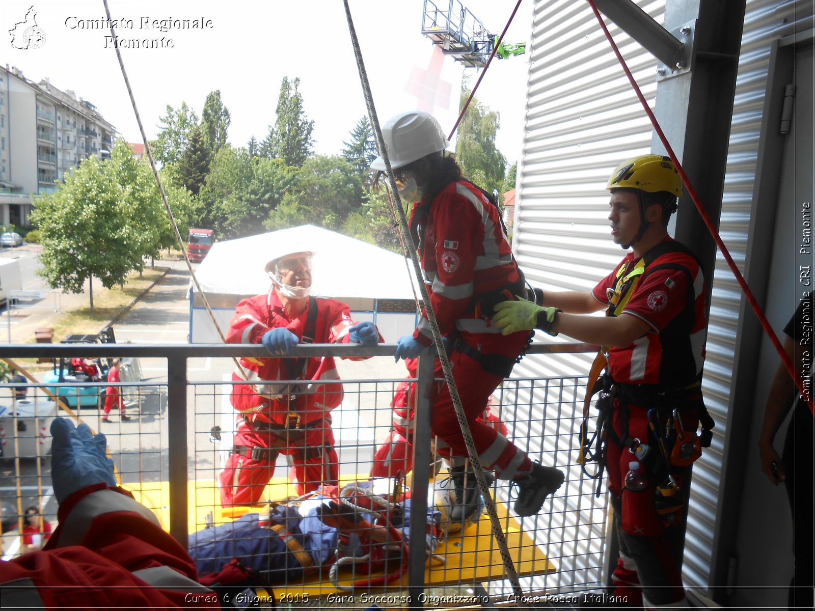 Cuneo 6 Giugno 2015 - Gara Soccorso Organizzato - Croce Rossa Italiana- Comitato Regionale del Piemonte