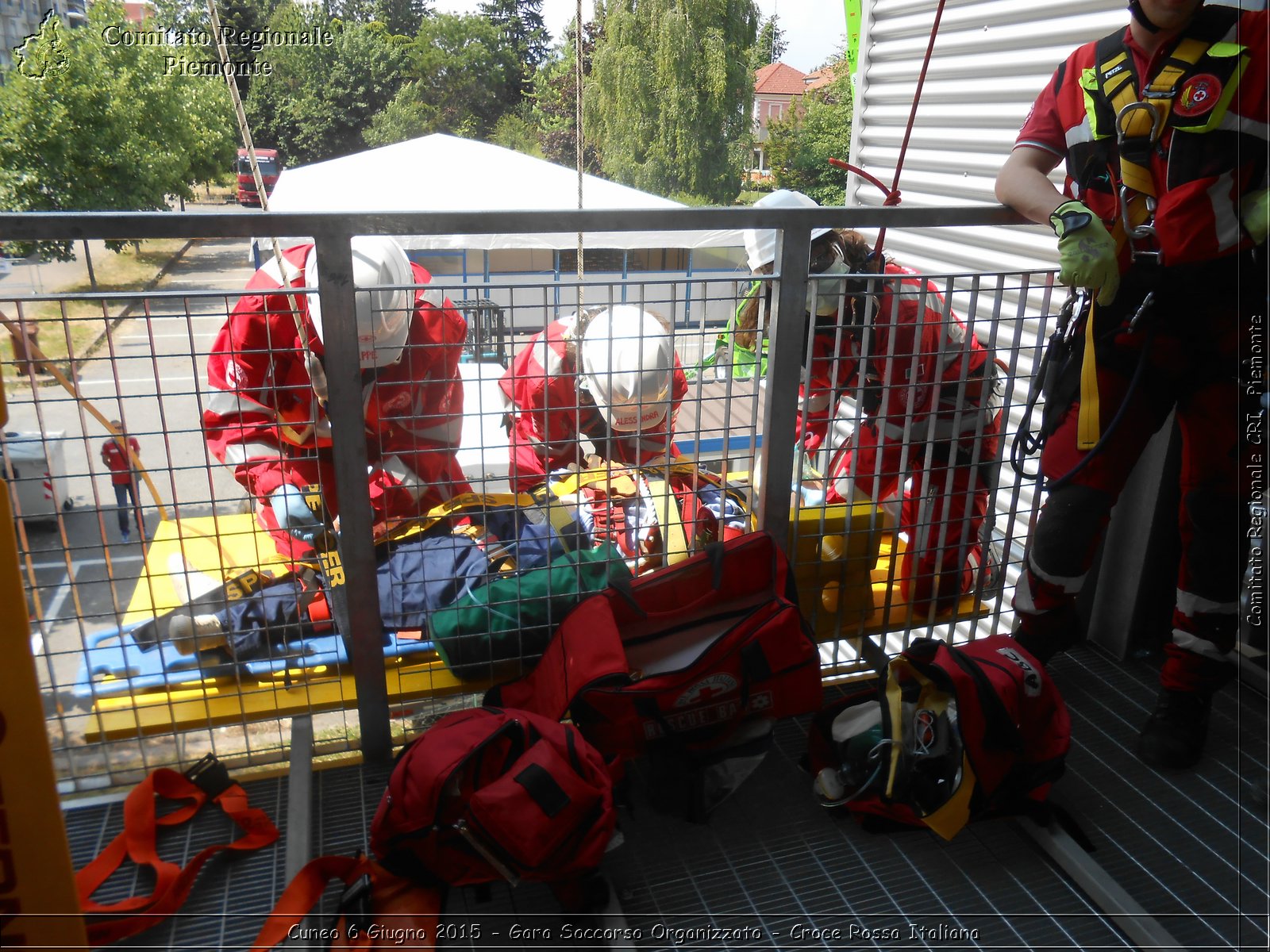 Cuneo 6 Giugno 2015 - Gara Soccorso Organizzato - Croce Rossa Italiana- Comitato Regionale del Piemonte