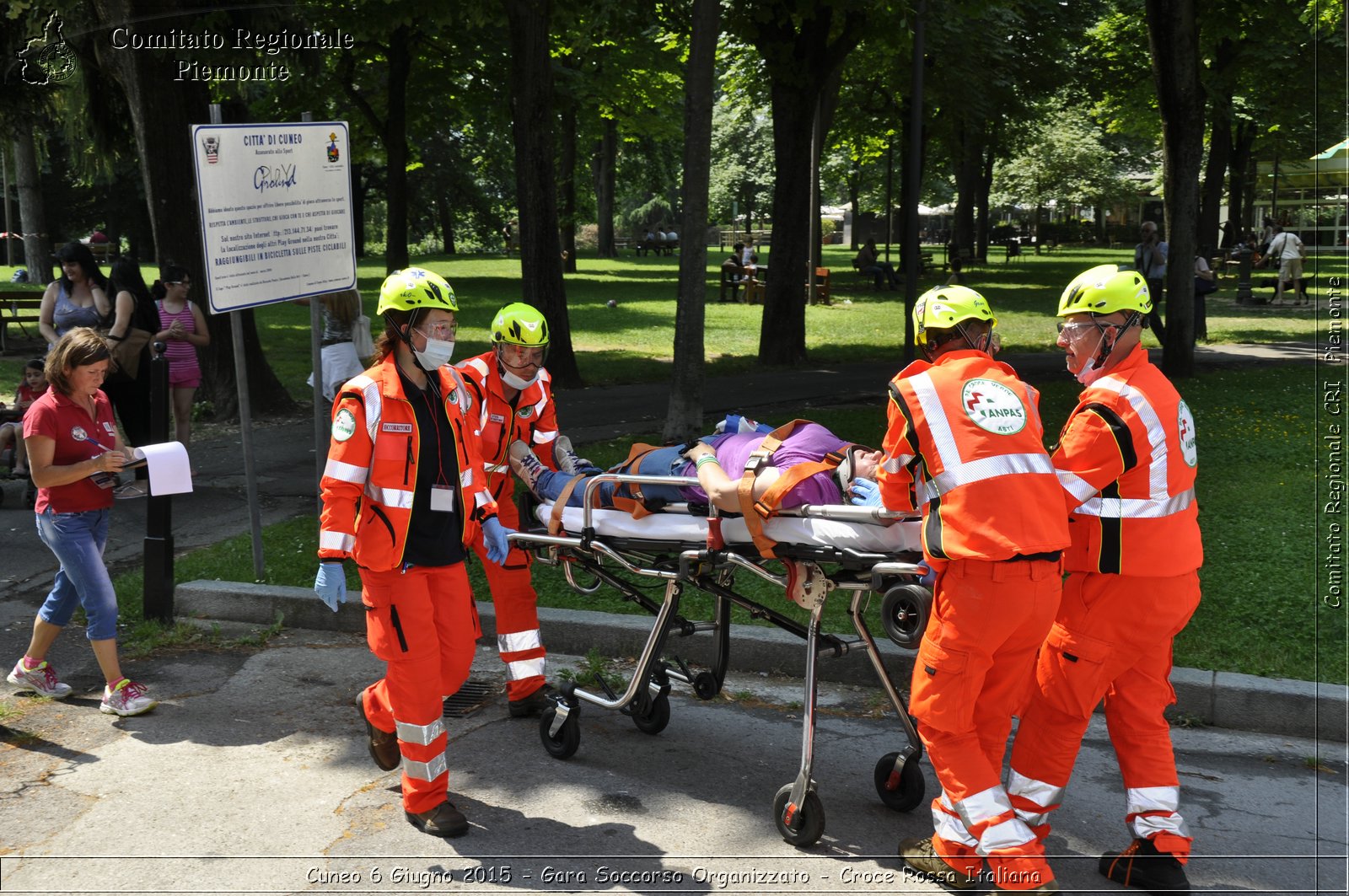 Cuneo 6 Giugno 2015 - Gara Soccorso Organizzato - Croce Rossa Italiana- Comitato Regionale del Piemonte