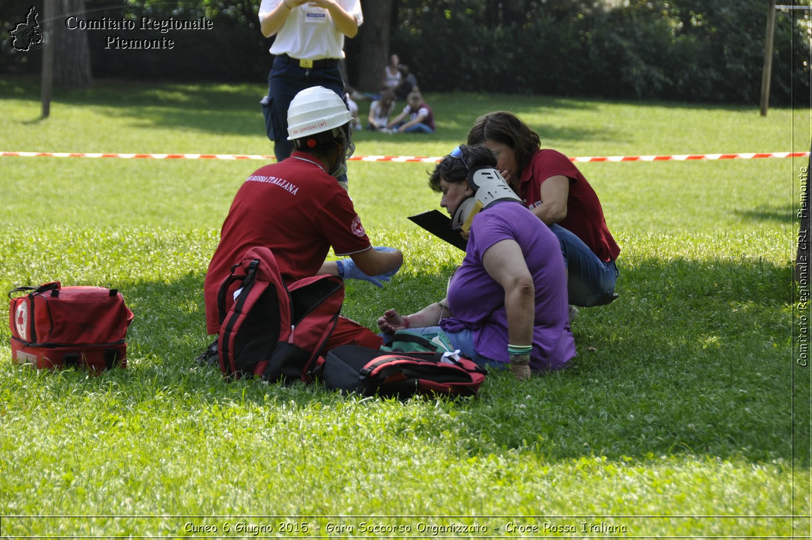 Cuneo 6 Giugno 2015 - Gara Soccorso Organizzato - Croce Rossa Italiana- Comitato Regionale del Piemonte