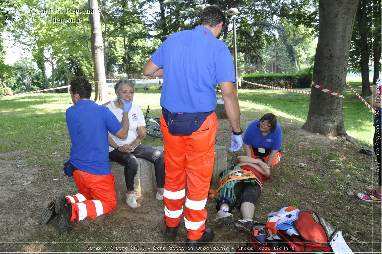 Cuneo 6 Giugno 2015 - Gara Soccorso Organizzato - Croce Rossa Italiana- Comitato Regionale del Piemonte