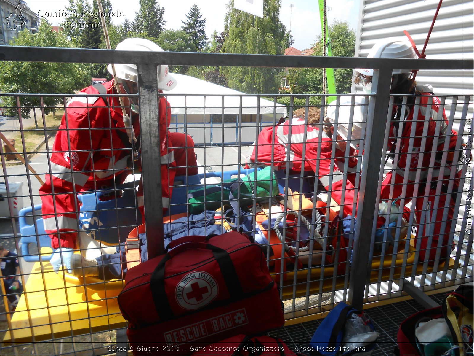 Cuneo 6 Giugno 2015 - Gara Soccorso Organizzato - Croce Rossa Italiana- Comitato Regionale del Piemonte