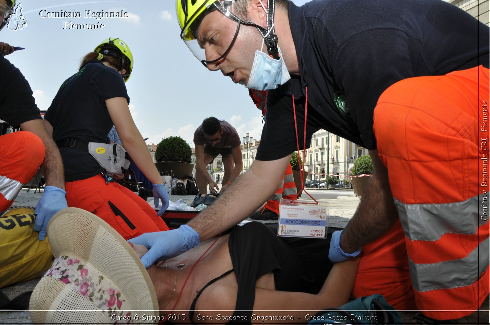 Cuneo 6 Giugno 2015 - Gara Soccorso Organizzato - Croce Rossa Italiana- Comitato Regionale del Piemonte