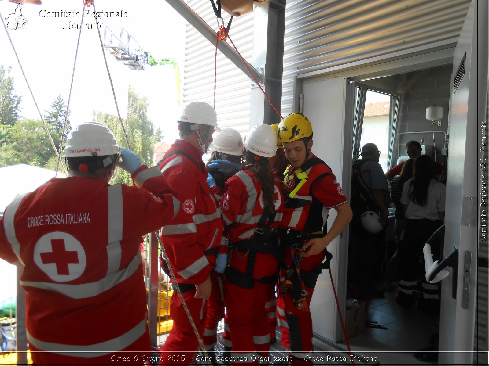 Cuneo 6 Giugno 2015 - Gara Soccorso Organizzato - Croce Rossa Italiana- Comitato Regionale del Piemonte