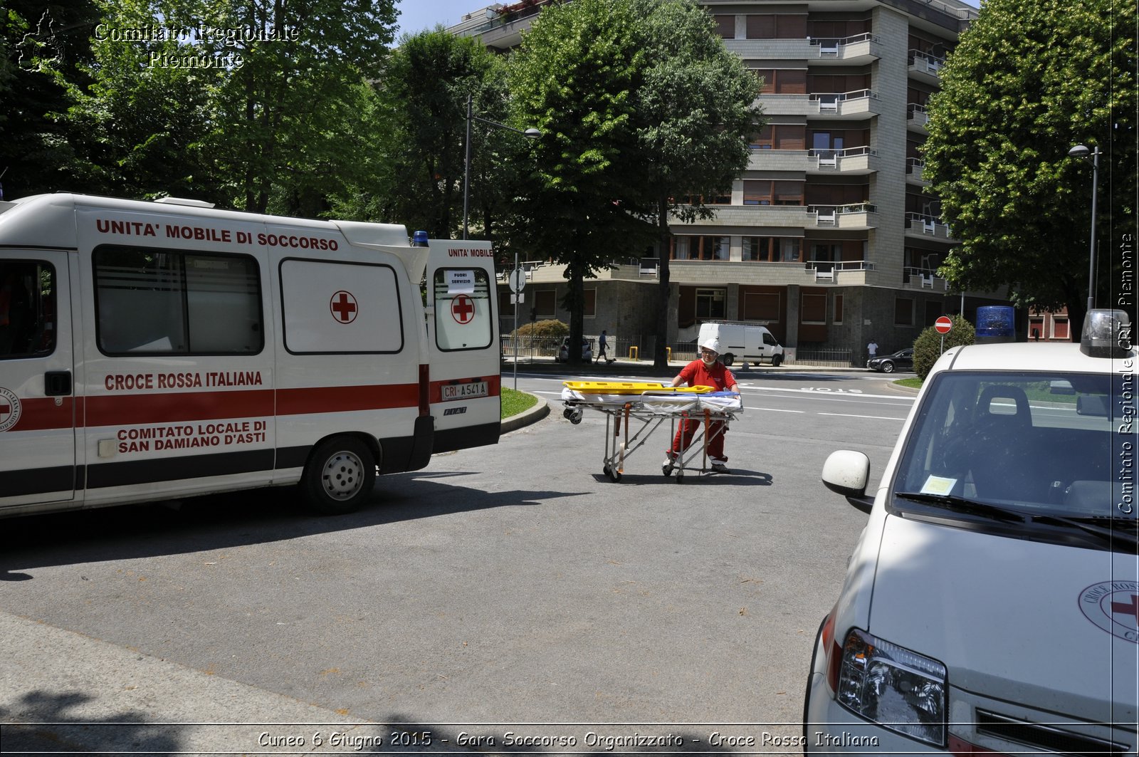 Cuneo 6 Giugno 2015 - Gara Soccorso Organizzato - Croce Rossa Italiana- Comitato Regionale del Piemonte