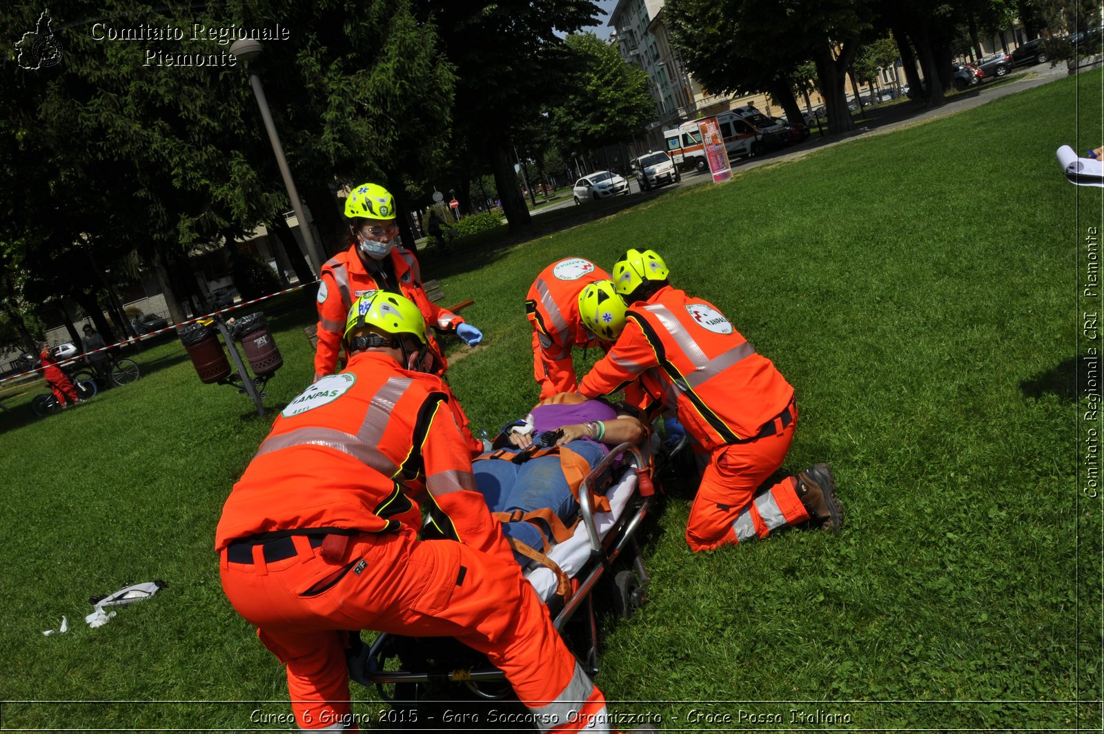 Cuneo 6 Giugno 2015 - Gara Soccorso Organizzato - Croce Rossa Italiana- Comitato Regionale del Piemonte