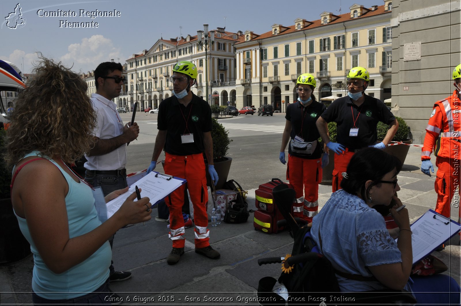 Cuneo 6 Giugno 2015 - Gara Soccorso Organizzato - Croce Rossa Italiana- Comitato Regionale del Piemonte