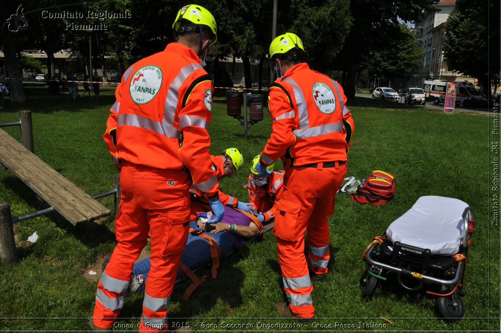 Cuneo 6 Giugno 2015 - Gara Soccorso Organizzato - Croce Rossa Italiana- Comitato Regionale del Piemonte