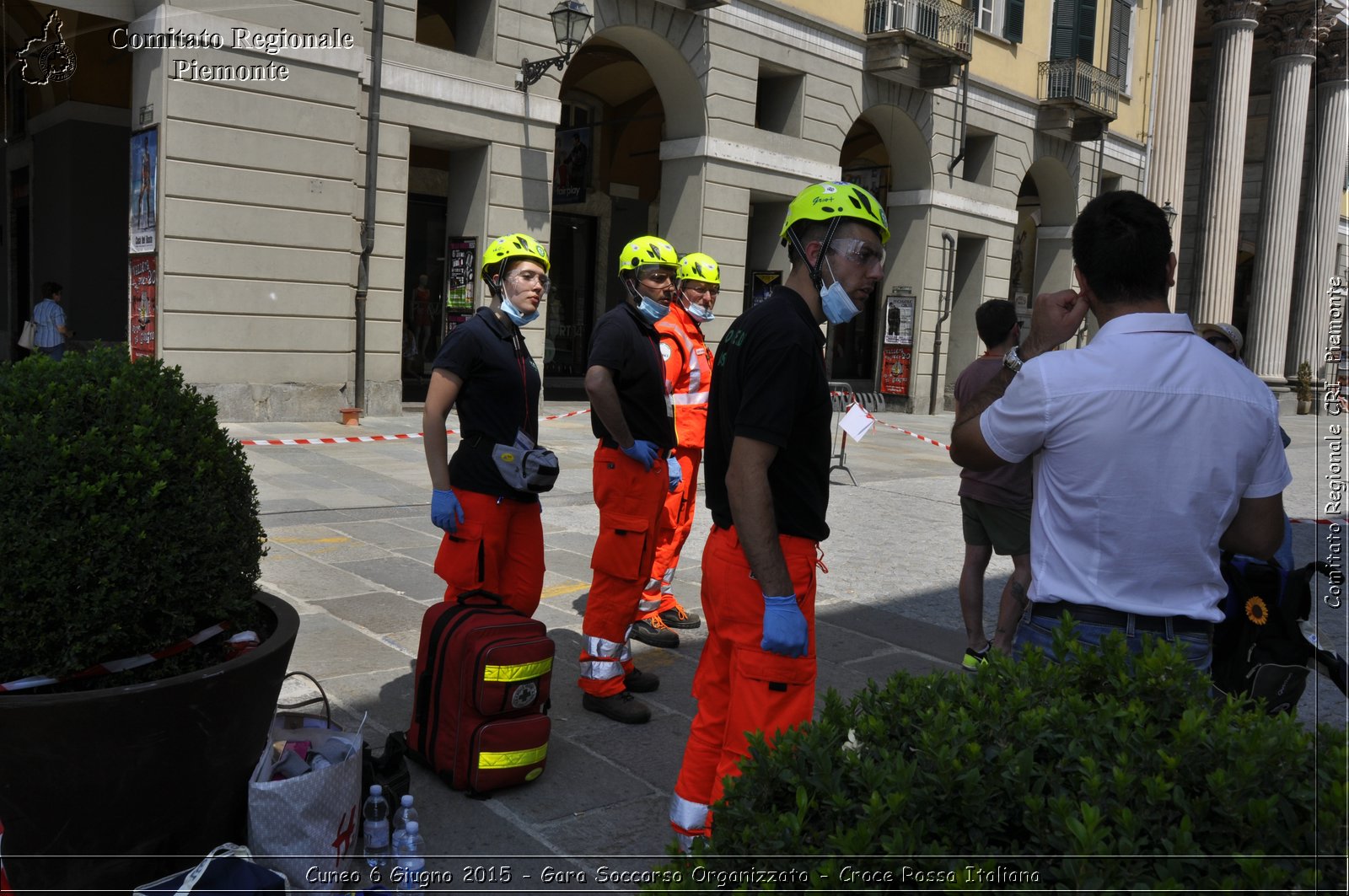 Cuneo 6 Giugno 2015 - Gara Soccorso Organizzato - Croce Rossa Italiana- Comitato Regionale del Piemonte