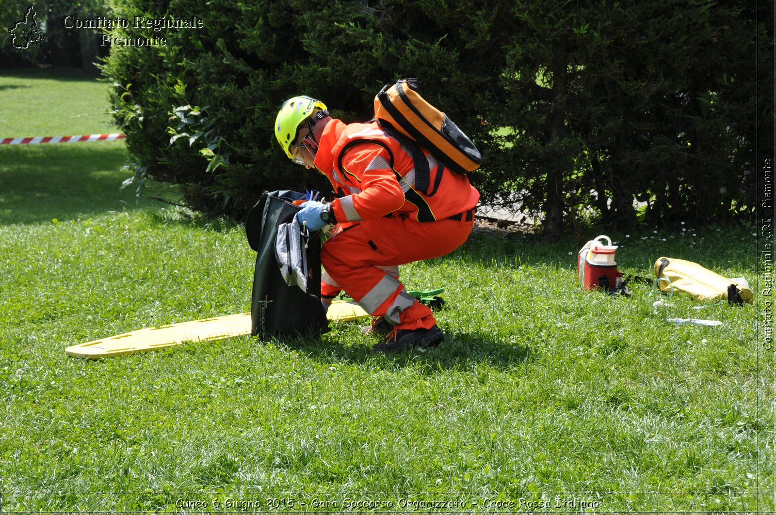 Cuneo 6 Giugno 2015 - Gara Soccorso Organizzato - Croce Rossa Italiana- Comitato Regionale del Piemonte