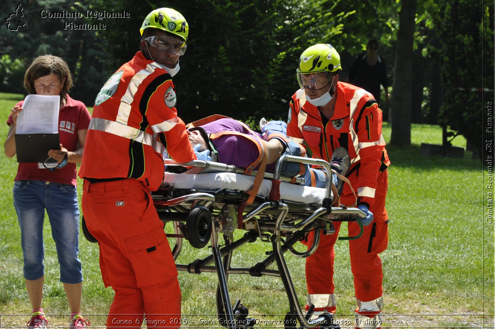 Cuneo 6 Giugno 2015 - Gara Soccorso Organizzato - Croce Rossa Italiana- Comitato Regionale del Piemonte