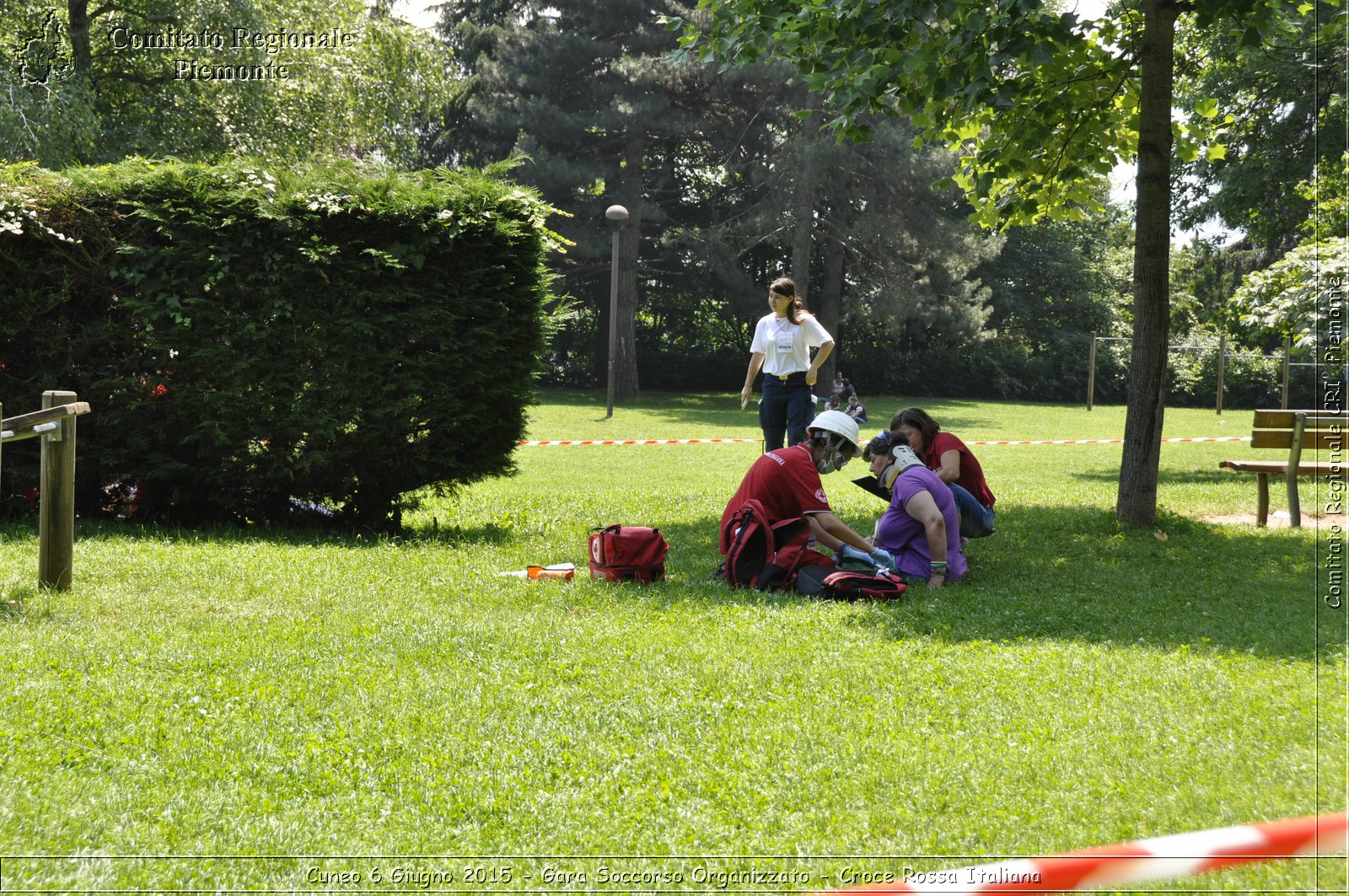 Cuneo 6 Giugno 2015 - Gara Soccorso Organizzato - Croce Rossa Italiana- Comitato Regionale del Piemonte