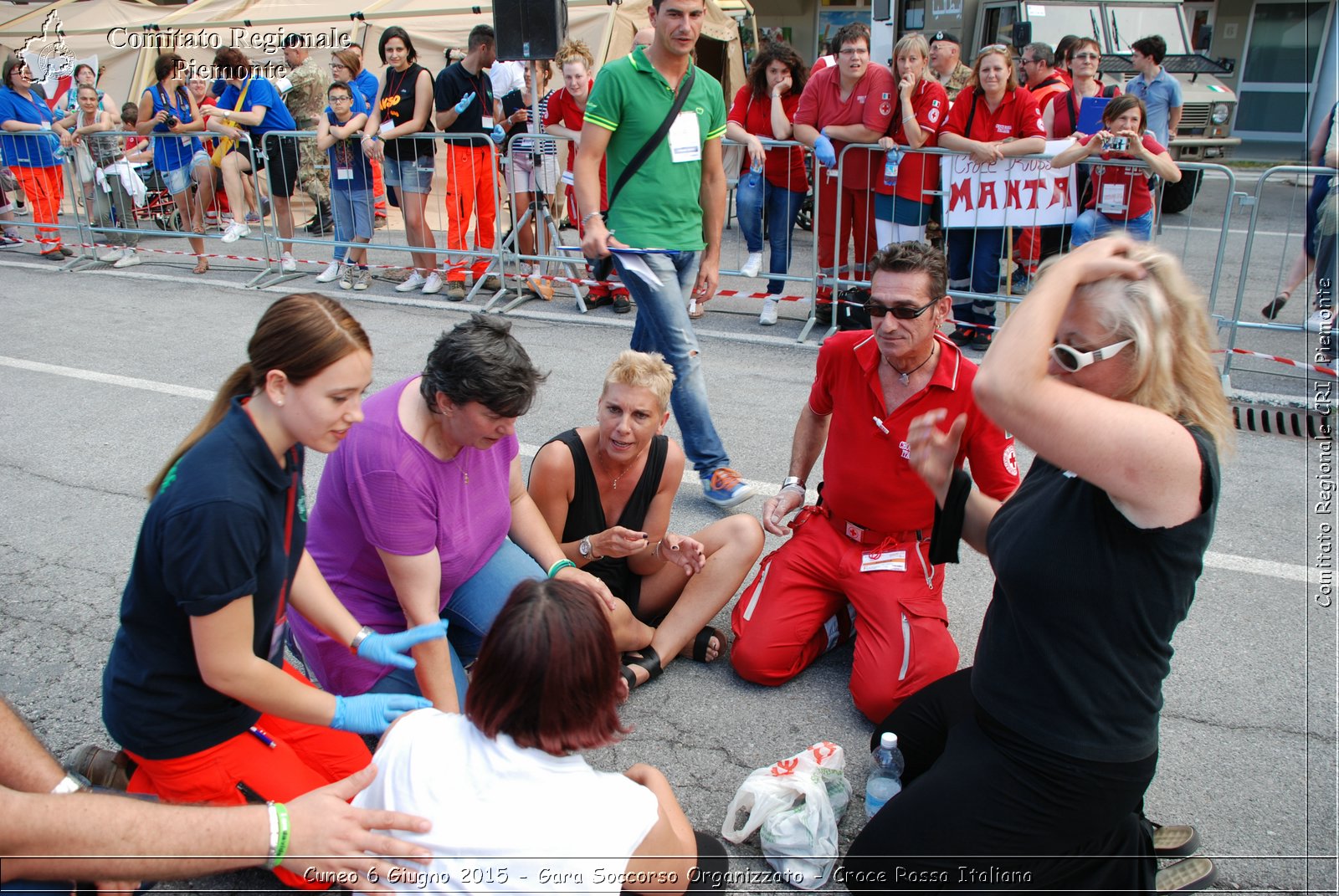 Cuneo 6 Giugno 2015 - Gara Soccorso Organizzato - Croce Rossa Italiana- Comitato Regionale del Piemonte