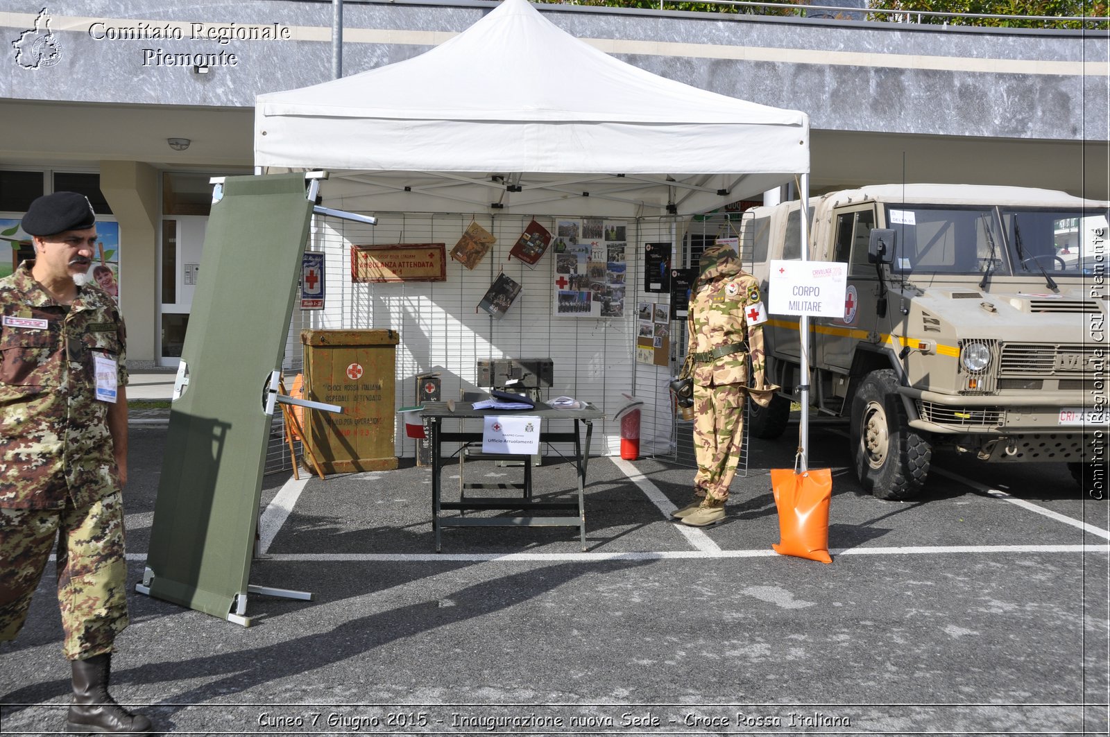 Cuneo 7 Giugno 2015 - Inaugurazione nuova Sede - Croce Rossa Italiana- Comitato Regionale del Piemonte