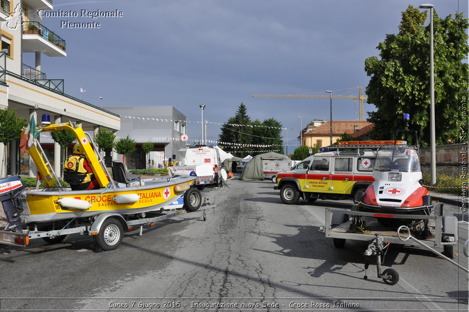 Cuneo 7 Giugno 2015 - Inaugurazione nuova Sede - Croce Rossa Italiana- Comitato Regionale del Piemonte