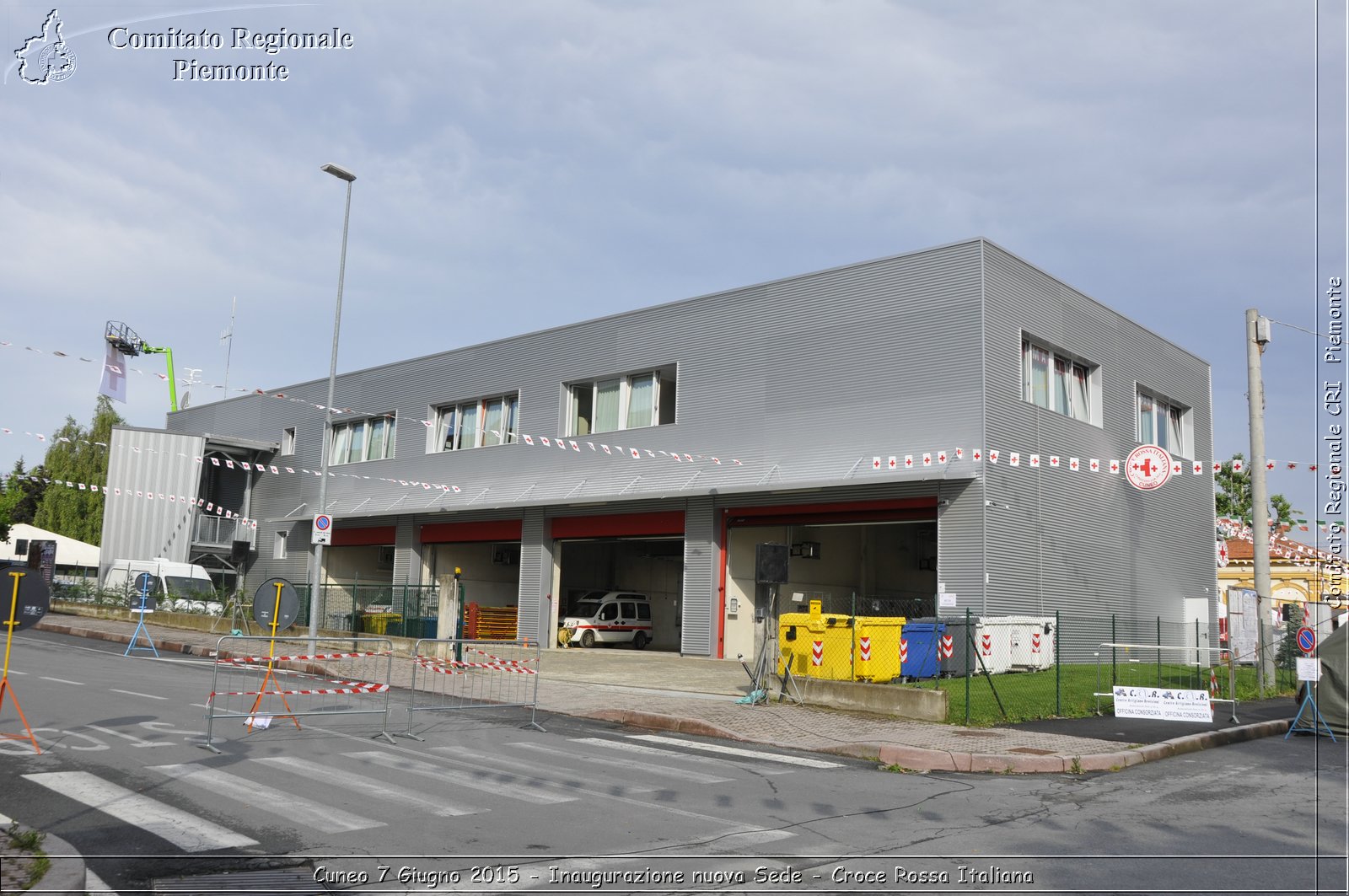 Cuneo 7 Giugno 2015 - Inaugurazione nuova Sede - Croce Rossa Italiana- Comitato Regionale del Piemonte