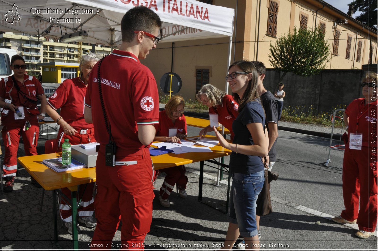 Cuneo 7 Giugno 2015 - Inaugurazione nuova Sede - Croce Rossa Italiana- Comitato Regionale del Piemonte