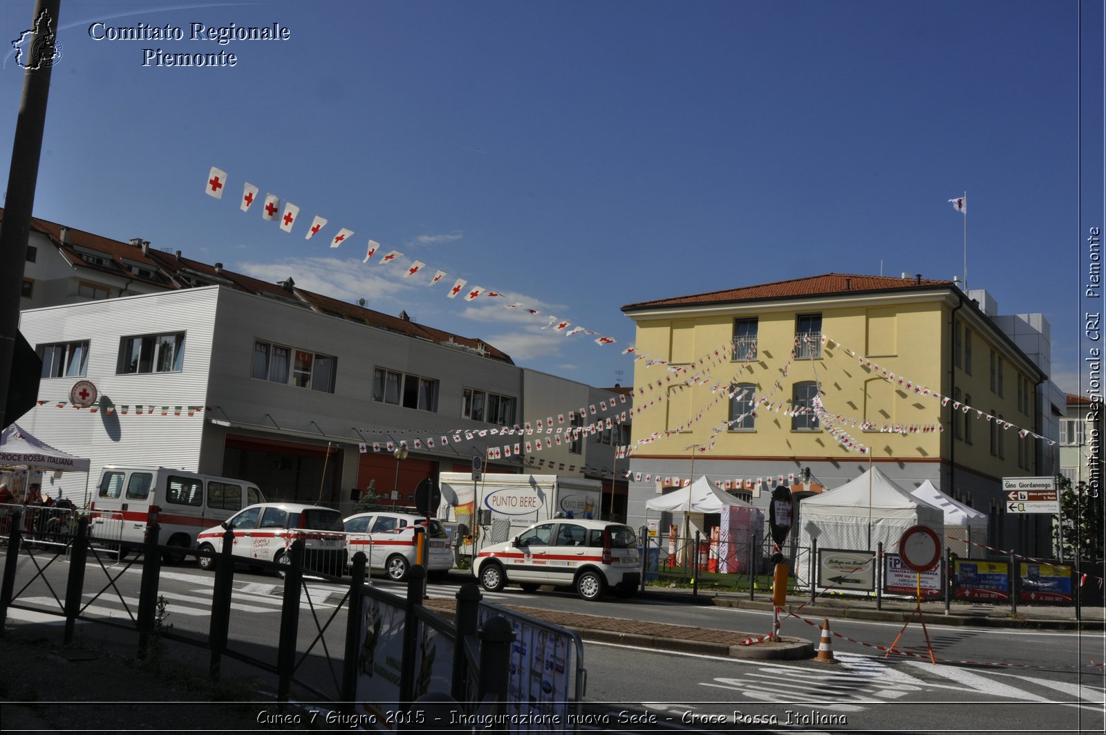 Cuneo 7 Giugno 2015 - Inaugurazione nuova Sede - Croce Rossa Italiana- Comitato Regionale del Piemonte