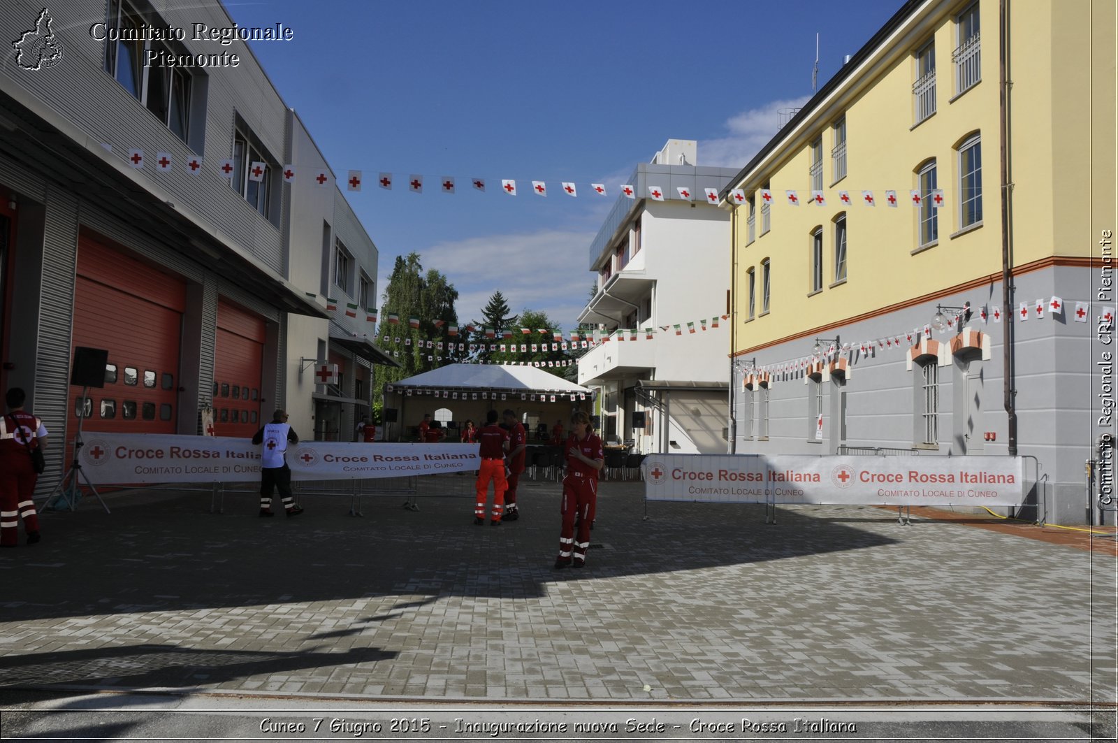 Cuneo 7 Giugno 2015 - Inaugurazione nuova Sede - Croce Rossa Italiana- Comitato Regionale del Piemonte