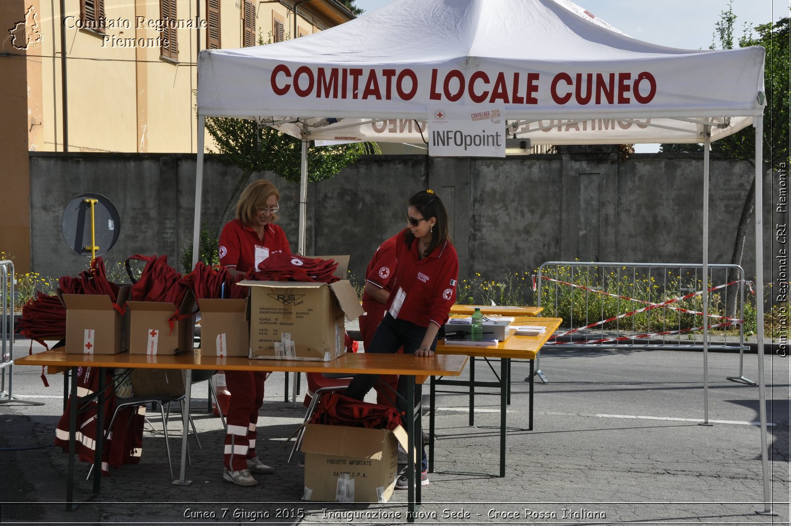 Cuneo 7 Giugno 2015 - Inaugurazione nuova Sede - Croce Rossa Italiana- Comitato Regionale del Piemonte