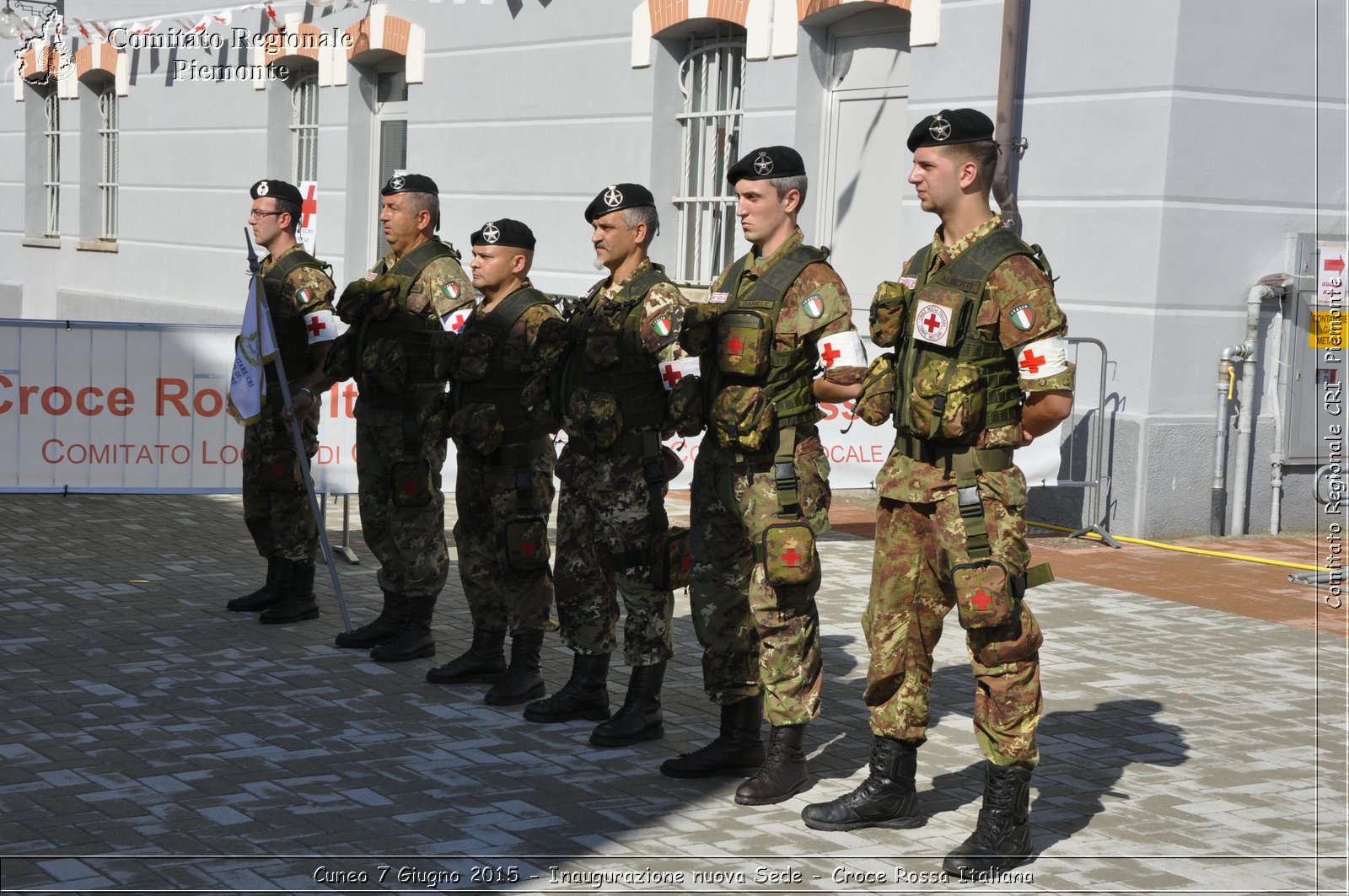 Cuneo 7 Giugno 2015 - Inaugurazione nuova Sede - Croce Rossa Italiana- Comitato Regionale del Piemonte