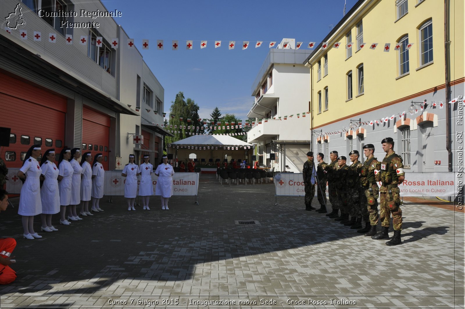 Cuneo 7 Giugno 2015 - Inaugurazione nuova Sede - Croce Rossa Italiana- Comitato Regionale del Piemonte